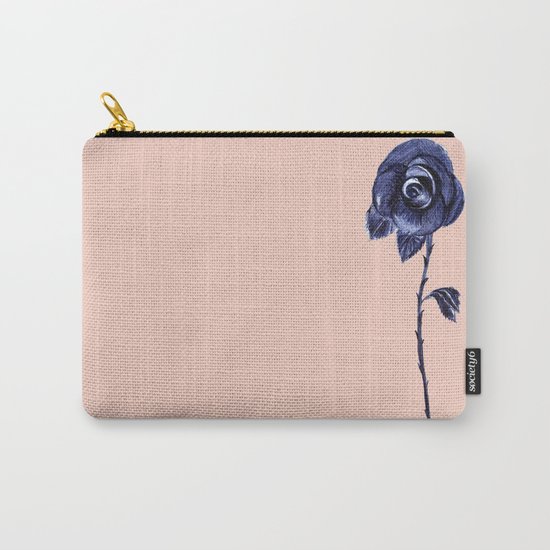 Rose Pink Carry-All Pouch