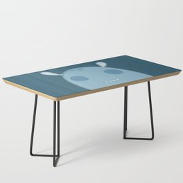 Blue. Coffee Table
