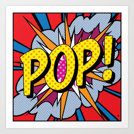 POP Art #4 Art Print