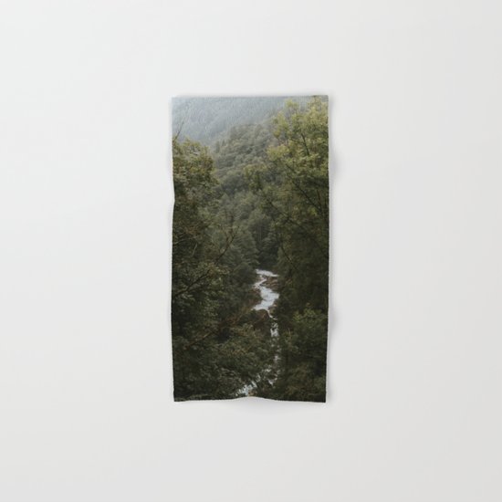 Forest Valley River - Landscape Photography Hand & Bath Towel
