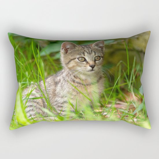 Sweet Baby Tiger Rectangular Pillow