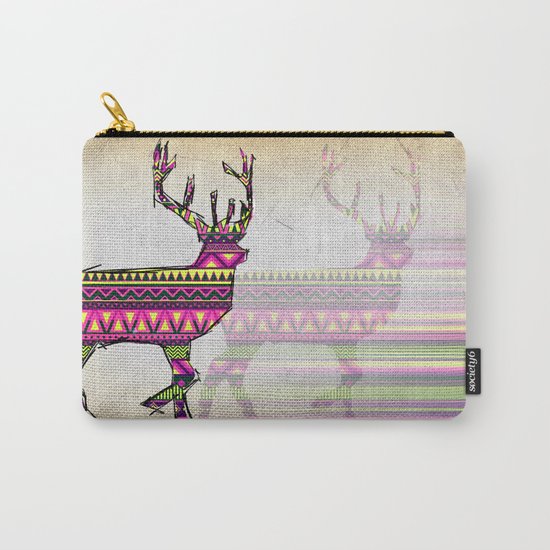 Deer Navajos pattern Carry-All Pouch