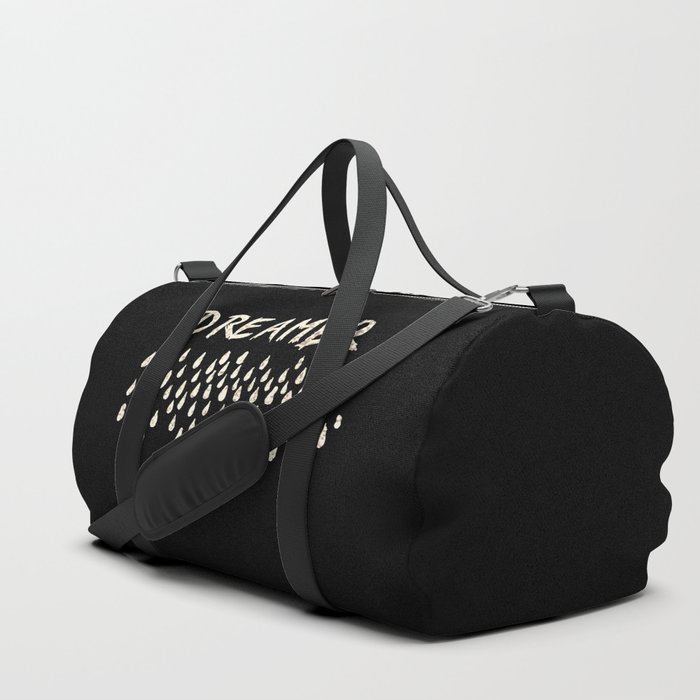 Typo canvas top barrel bag