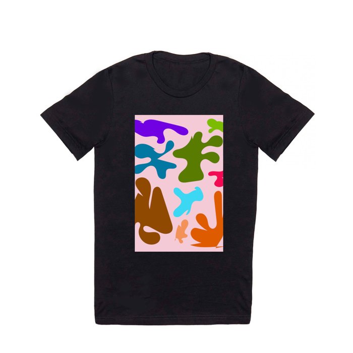 4 Henri Matisse Inspired 220527 Abstract Shapes Organic Valourine Original T Shirt