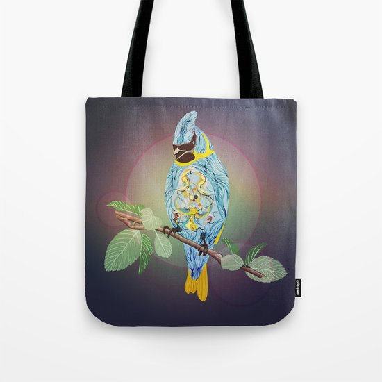 Blue Bird Tote Bag