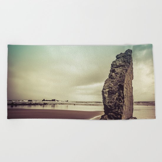 Ocean Beach - Sacred Space by the Sea Beach Towel