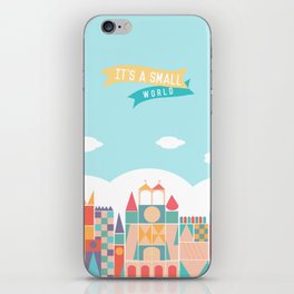 It's a small world iPhone Skin