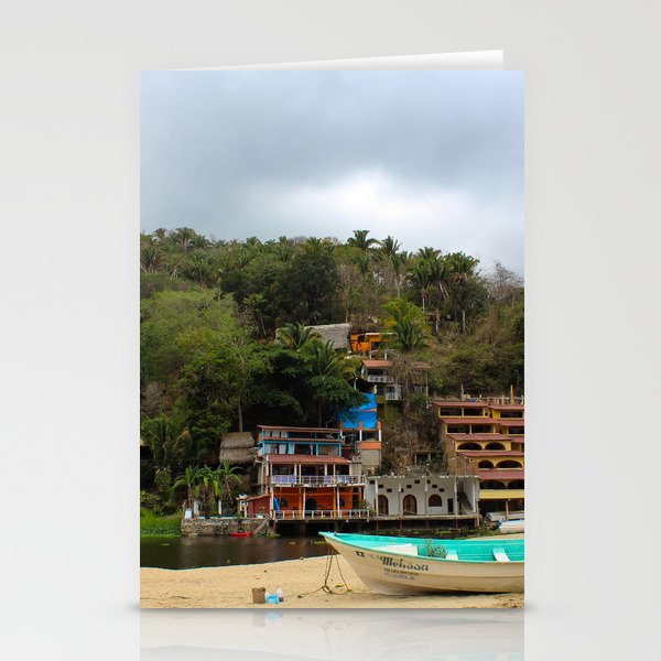 Dreamy Mexican Beach Day Stationery Cards