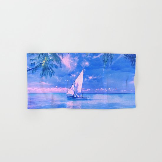 Tropical yachting Hand & Bath Towel