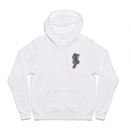 Red Tail Black Cockatoo Collage Hoody