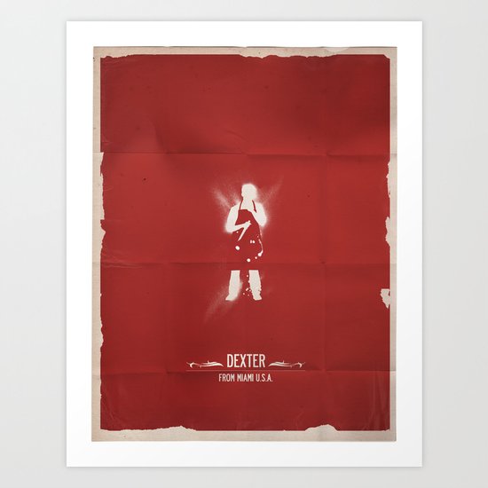 DEXTER Art Print