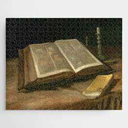 Vincent van Gogh - Still Life with Bible Jigsaw Puzzle