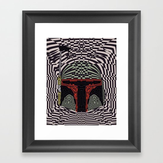 Boba Effect Framed Art Print