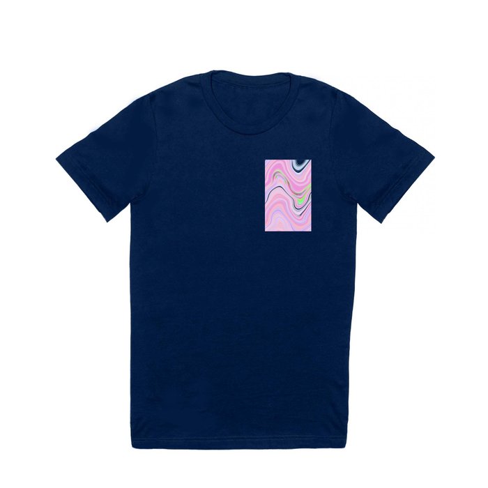 T shirt shop violet pastel
