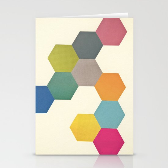 Honeycomb I Stationery Cards