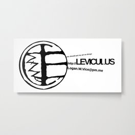 LEVICUL.US Metal Print