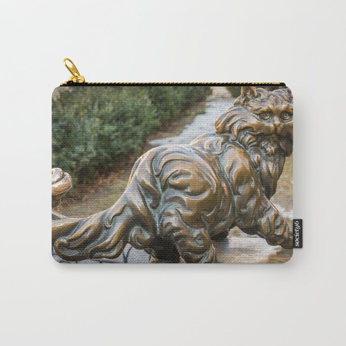 bronze cat Carry-All Pouch