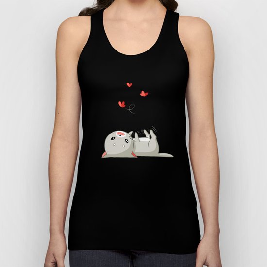 Playing Kitten Unisex Tank Top