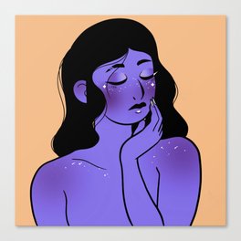 Space Girl Canvas Print
