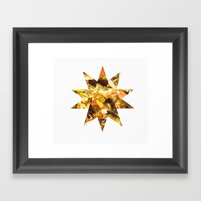 Star Framed Art Print