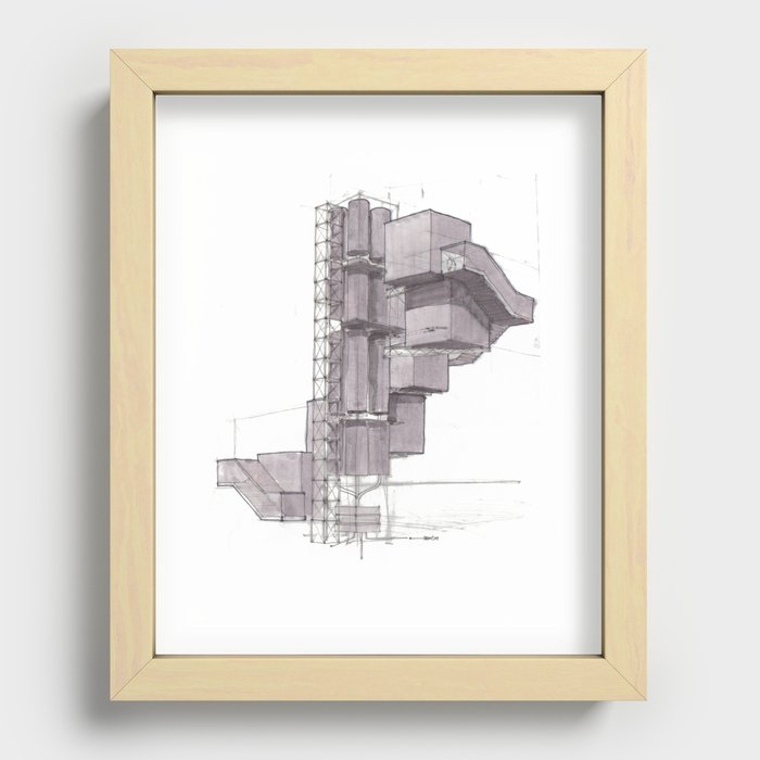 The Tower Recessed Framed Print