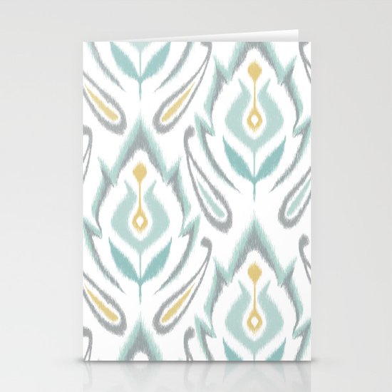 Soft Ikat Stationery Cards