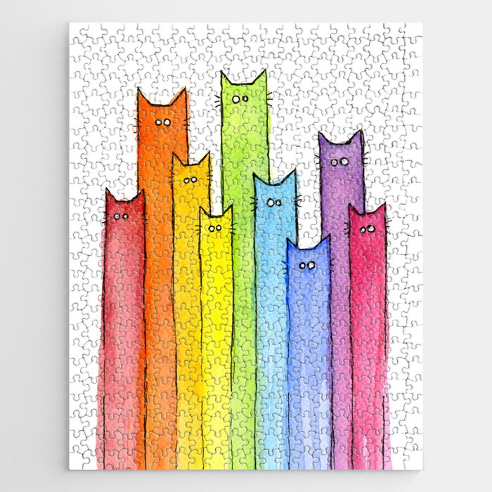 Whimsical top jigsaw puzzles