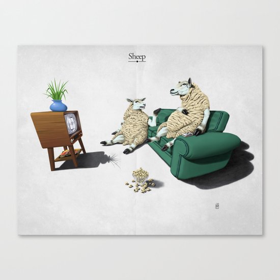 Sheep Canvas Print
