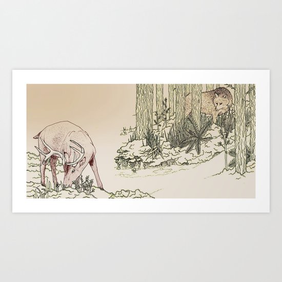 Judgement Art Print