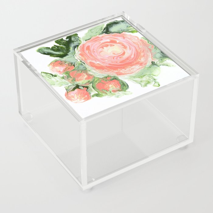 Garden. Flowers. Rose 5 Acrylic Box