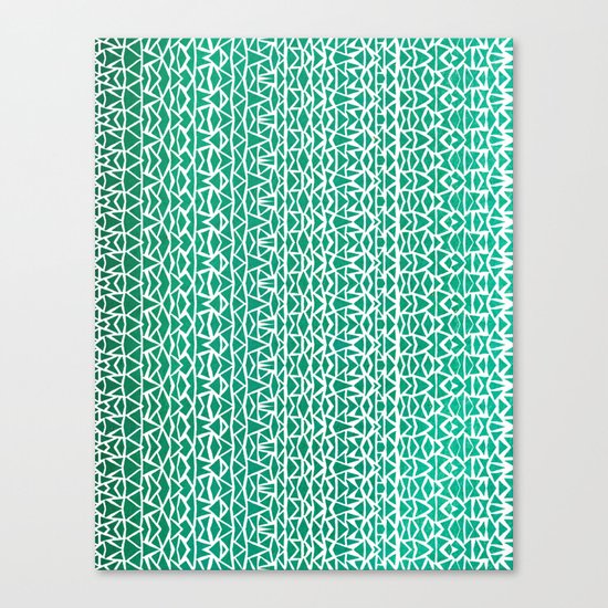 Tribal Forest Canvas Print