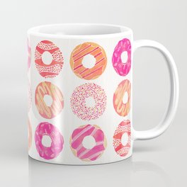 Half Dozen Donuts – Pink & Peach Ombré Mug