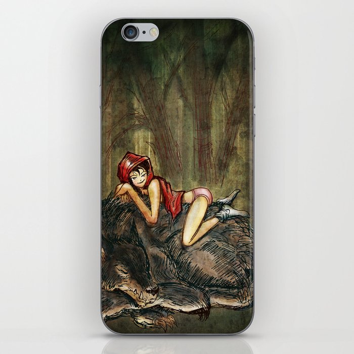 Little Red Riding Hood iPhone Skin