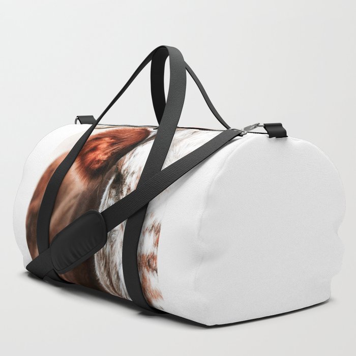 Longhorn duffle bag top