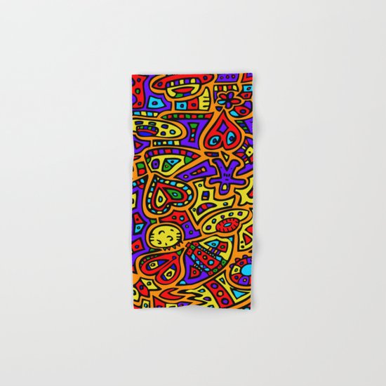 Abstract #416 Hand & Bath Towel
