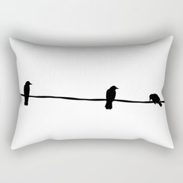 3 little birds Rectangular Pillow