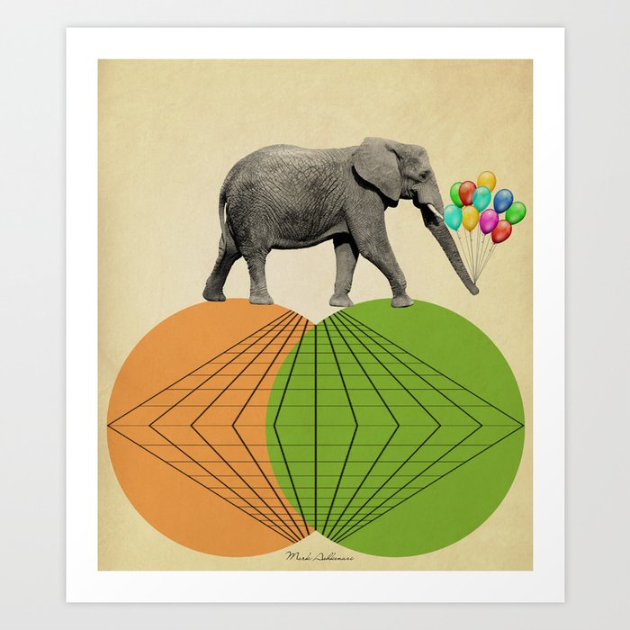 elephant  Art Print