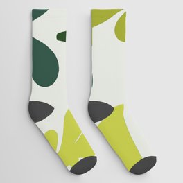 Matisse cutouts multicolor green Socks