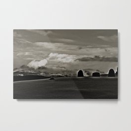 Mt. Monadnock  (The Light Beyond) Metal Print | Photo, Black And White, Digital 