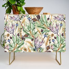 Colorful bohemian meadow IDS Credenza
