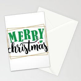 Merry Christmas Stationery Card