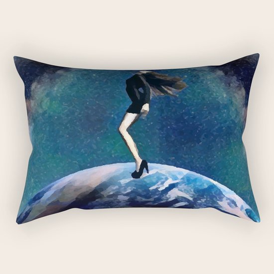 Earth Rectangular Pillow