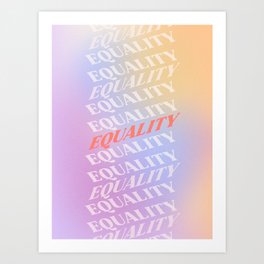 Equality Art Print