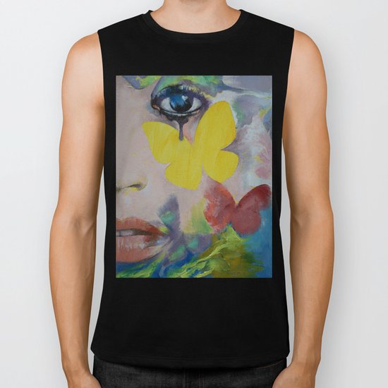 Heart Obscured by the Moon Biker Tank