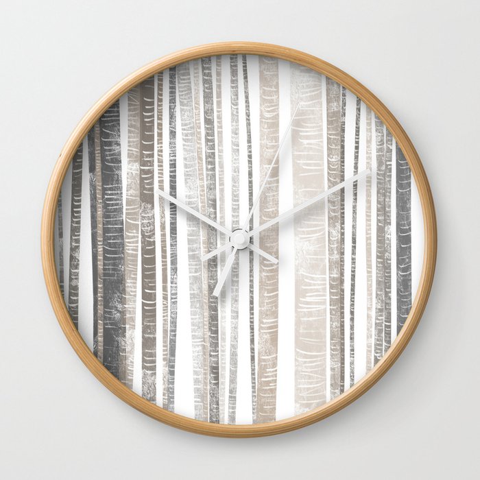 Trees Wall Clock