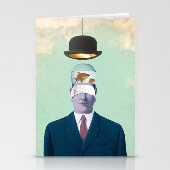 Under the Bowler Stationery Cards