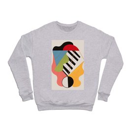 Geometric Abstraction 123 Crewneck Sweatshirt