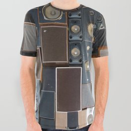 Wall of speakers All Over Graphic Tee