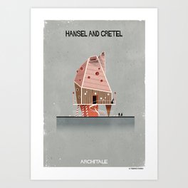 010_ARCHITALE_Hansel and Gretel Art Print