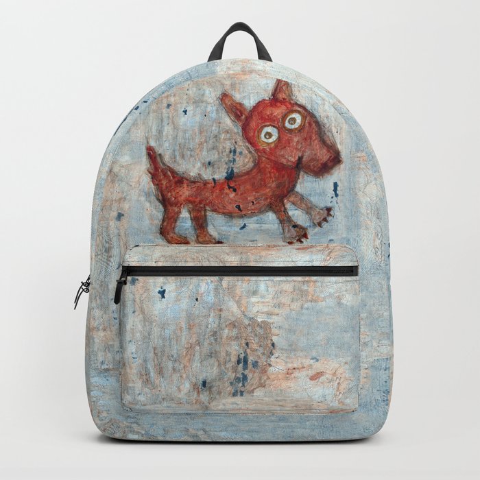 Scotty - Abstract playful fun dog Backpack